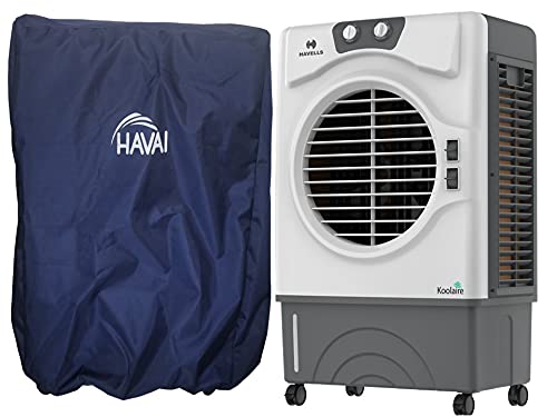 HAVAI Premium Cover for Havells Koolaire 51 Litre Desert Cooler 100% Waterproof Cover Size(LXBXH) cm:70 X 41.5 X 105