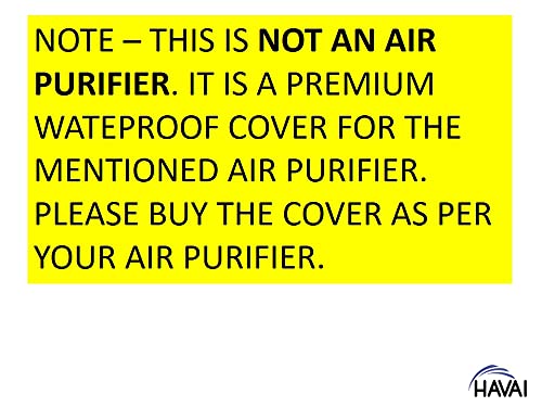 HAVAI Premium Cover for Sharp Air Purifier 100% Waterproof Size (LXBXH) cm : 38.5 X 21 X 54