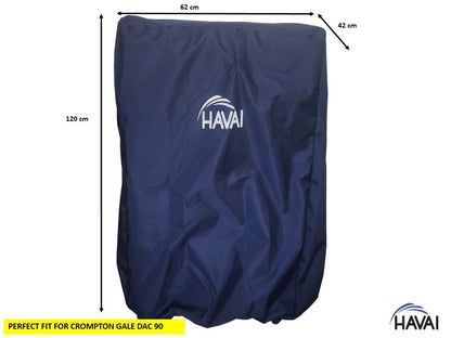 HAVAI Premium Cover for Crompton Gale DAC 90 Litre Desert Cooler 100% Waterproof Cover Size(LXBXH) cm: 62 X 42 X 120