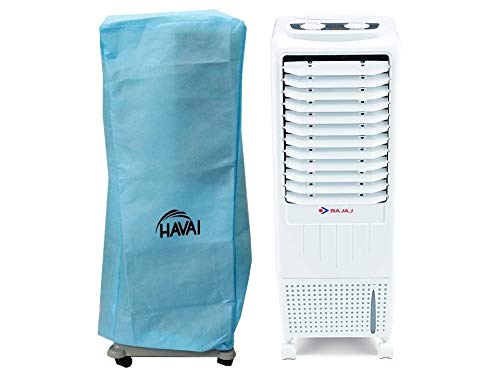HAVAI Anti Bacterial Cover for Bajaj TMH12 12 Litre Tower Cooler Water Resistant. Cover Size(LXBXH) cm: 32 X 34 X 960
