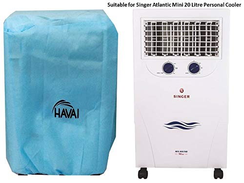 HAVAI Anti Bacterial Cover for Singer Atlantic Mini 20 Litre Personal Cooler Water Resistant.Cover Size(LXBXH) cm: 44.8 X 31.5 X 80.8