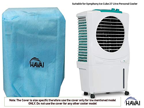 HAVAI Anti Bacterial Cover for Symphony Ice Cube 27 Litre Personal Cooler Water Resistant.Cover Size(LXBXH) cm: 46 X 31 X 82