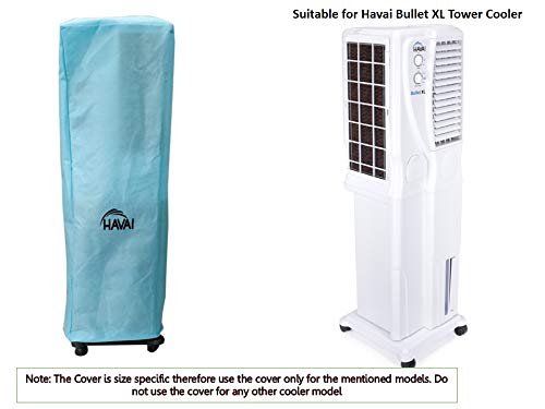 HAVAI Anti Bacterial Cover for Havai Bullet XL 34 Litre Tower Cooler Water Resistant. Cover Size(LXBXH) cm: 38 X 37 X 118