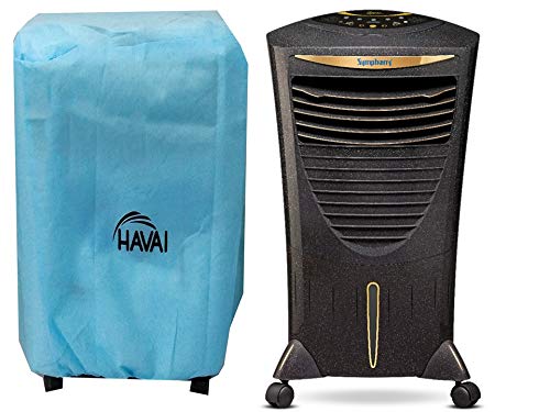 HAVAI Anti Bacterial Cover for Symphony Hi Cool Sense Black 31 Litre Personal Cooler Water Resistant.Cover Size(LXBXH) cm:55.5 X 43 X 88.5
