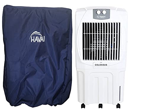 HAVAI Premium Cover for Smartbuy Collosus 95 Litre Desert Cooler 100% Waterproof Cover Size(LXBXH) cm: 50 X 47 X 120