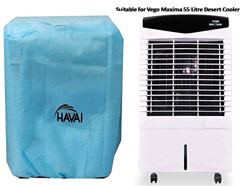 HAVAI Anti Bacterial Cover for VEGO Maxima 55 Litre Desert Cooler Water Resistant.Cover Size(LXBXH) cm: 61 X 46 X 110