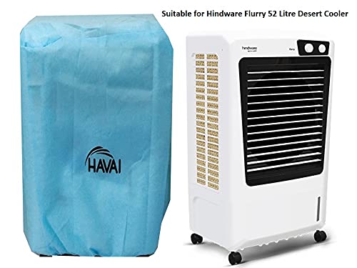 HAVAI Anti Bacterial Cover for Hindware Flurry 52 Litre Desert Cooler Water Resistant.Cover Size(LXBXH) cm:64 X 46 X 106