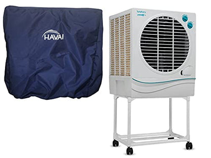 HAVAI Premium Cover for Symphony Jumbo 70 Litre Window Cooler 100% Waterproof Cover Size(LXBXH) cm: 65 X 63 X 84