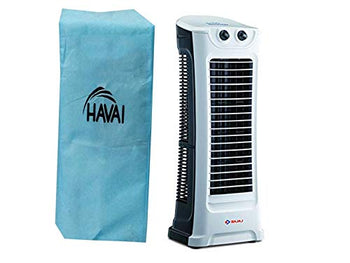 HAVAI Anti Bacterial Cover Suitable for Bajaj Snowvent Tower Fan - Water Resistant. Cover Size(LXBXH) cm:35.5 X 32.5 X 82.5