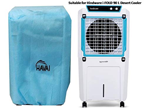 HAVAI Anti Bacterial Cover for Hindware i-FOLD 90 Litre Desert Cooler Water Resistant.Cover Size(LXBXH) cm: 56 X 43 X 111