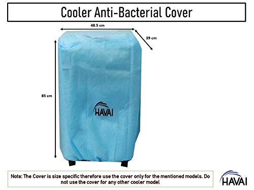 HAVAI Anti Bacterial Cover for Hindware Snowcrest Spectra 24 Litre Personal Cooler Water Resistant.Cover Size(LXBXH) cm:48.5 X 39 X 92.5