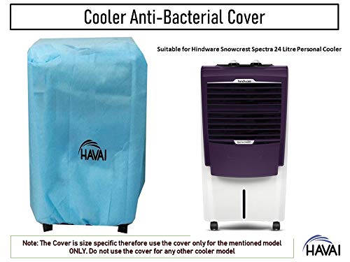 HAVAI Anti Bacterial Cover for Hindware Snowcrest Spectra 24 Litre Personal Cooler Water Resistant.Cover Size(LXBXH) cm:48.5 X 39 X 92.5