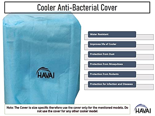 HAVAI Anti Bacterial Cover for Voltas Grand 52 Litre Desert Cooler Water Resistant.Cover Size(LXBXH) cm: 68.5 X 46 X 108