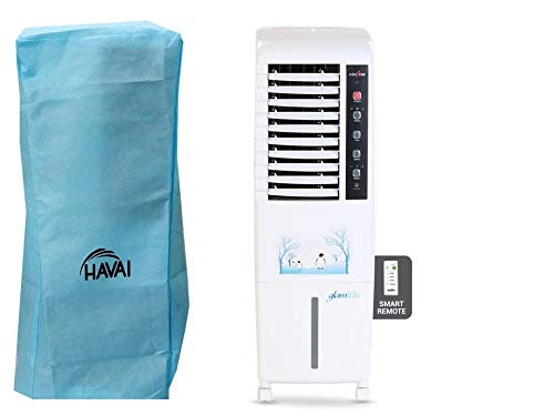 HAVAI Anti Bacterial Cover for Kenstar Glam 22 R Tower Cooler Water Resistant.Cover Size(LXBXH) cm: 32.3 X 34.9 X 95.6