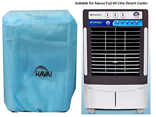HAVAI Anti Bacterial Cover for Sansui Fuji 60 Litre Desert Cooler Water Resistant.Cover Size(LXBXH) cm: 71 X 53 X 109