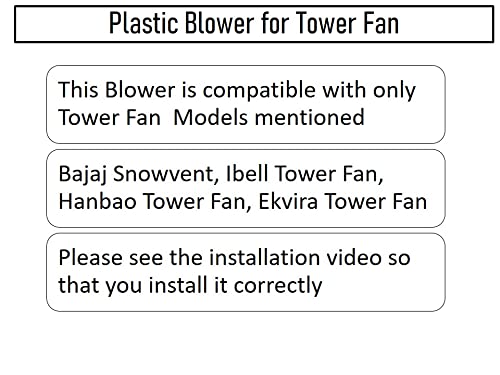 HAVAI Blower for Tower Fan - Black