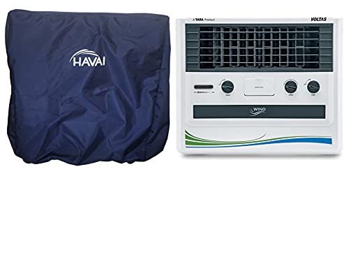 HAVAI Premium Cover for Voltas Wind 45 Litre Window Cooler 100% Waterproof Cover Size(LXBXH) cm: 56 X 50.5 X 46.5