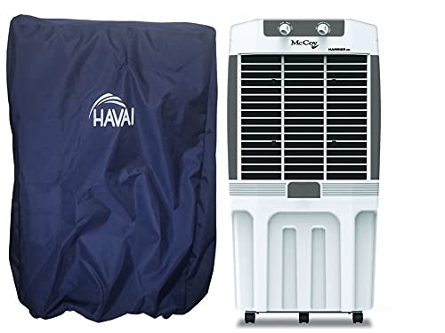 HAVAI Premium Cover for McCoy Harrier 100 Litre Desert Cooler 100% Waterproof Cover Size(LXBXH) cm: 64 X 51 X 124