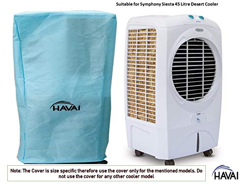HAVAI Anti Bacterial Cover for Symphony Siesta 45 Litre Desert Cooler Water Resistant.Cover Size(LXBXH) cm: 61.8 X 50.5 X 102.5