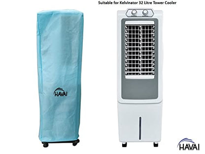 HAVAI Anti Bacterial Cover for Kelvinator KCT-B320 32 Litre Tower Cooler Water Resistant.Cover Size(LXBXH) cm: 38 X 38 X 118.5