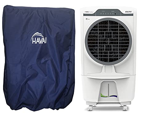 HAVAI Premium Cover for Voltas Jet Max 70 Litre Desert Cooler 100% Waterproof Cover Size(LXBXH) cm: 60 X 43 X 113