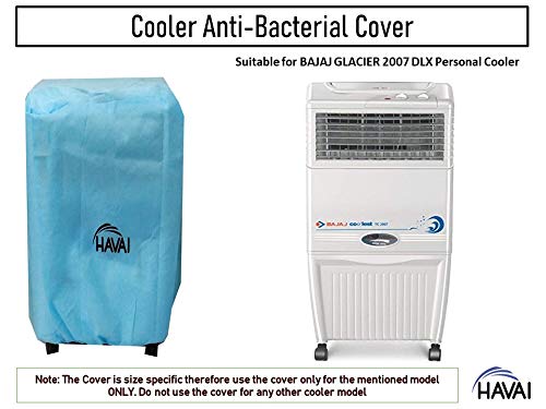 HAVAI Anti Bacterial Cover for Bajaj TC 2007 37 Litre Tower Cooler Water Resistant.Cover Size(LXBXH) cm:46.5 X 30.8 X 84