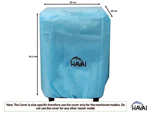 HAVAI Anti Bacterial Cover for Symphony Touch 35 Litre Personal Cooler Water Resistant.Cover Size(LXBXH) cm: 48 X 36 X 81.3