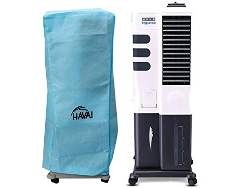 HAVAI Anti Bacterial Cover for Usha Tornado 20 Litre Tower Cooler Water Resistant.Cover Size(LXBXH) cm: 38 X 37 X 95.5