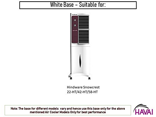 HAVAI Base/Cooler Stand White for Hindware Snowcrest 22-HT/42-HT/58-HT Tower Cooler