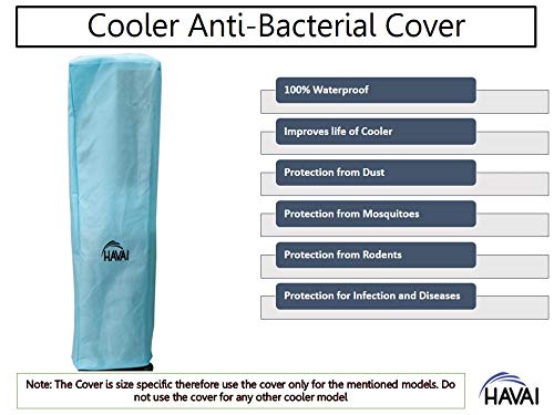 HAVAI Anti Bacterial Cover for Bluestar PA35LMA 35 Litre Tower Cooler Water Resistant.Cover Size(LXBXH) cm: 37 X 39 X 122