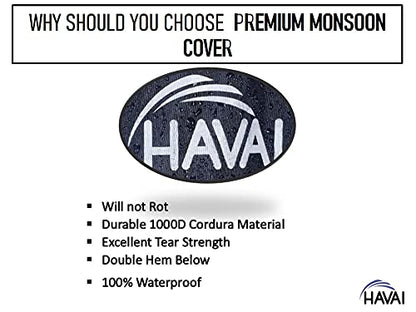 HAVAI Premium Cover for Symphony Jumbo 65 Litre Window Cooler 100% Waterproof Cover Size(LXBXH) cm: 68 X 66 X 81