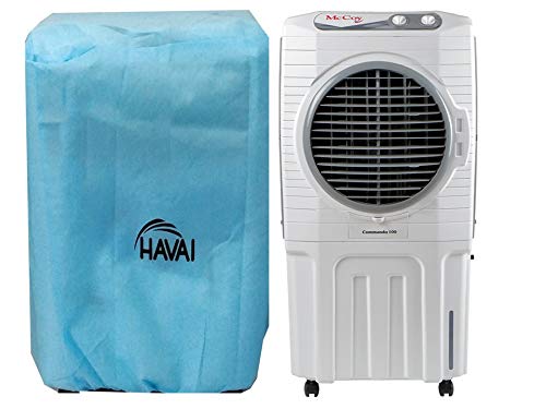 HAVAI Anti Bacterial Cover for McCoy Commando 100 Litre Desert Cooler Water Resistant.Cover Size(LXBXH) cm: 64 X 51 X 125
