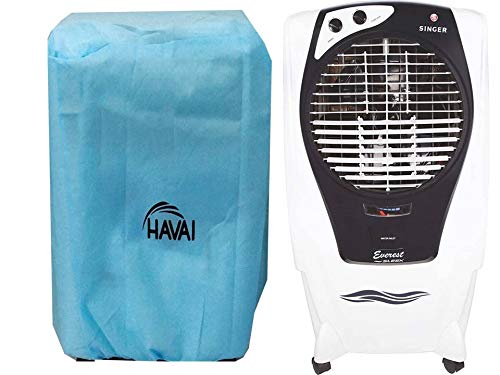 HAVAI Anti Bacterial Cover for Singer Everest Sleek 50 Litre Desert Cooler Water Resistant.Cover Size(LXBXH) cm: 62 X 39 X 115
