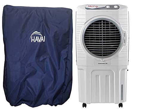 HAVAI Premium Cover for McCoy Commando 100 Litre Desert Cooler 100% Waterproof Cover Size(LXBXH) cm: 64 X 51 X 125