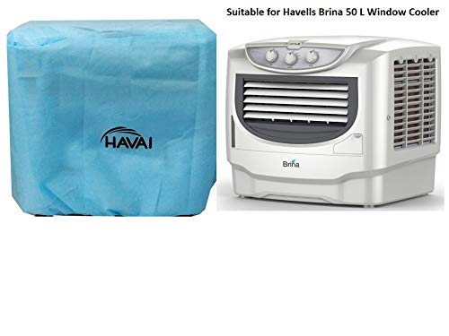 HAVAI Anti Bacterial Cover for Havells Brina Grey 50 Litre Window Cooler Water Resistant.Cover Size(LXBXH) cm: 64.5 X 56 X 57