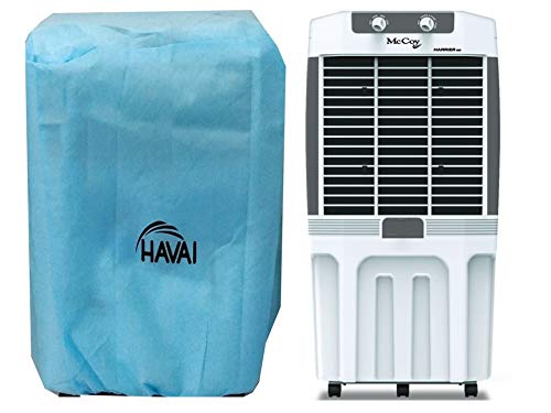 HAVAI Anti Bacterial Cover for McCoy Harrier 100 Litre Desert Cooler Water Resistant.Cover Size(LXBXH) cm: 64 X 51 X 125