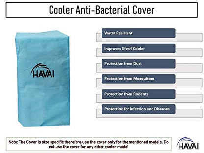 HAVAI Anti Bacterial Cover for USHA Atomaria 9 Litre Personal Cooler Water Resistant.Cover Size(LXBXH) cm: 25 X 27.5 X 65.5