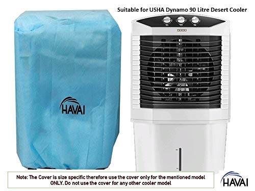 HAVAI Anti Bacterial Cover for USHA Dynamo 90 Litre Desert Cooler Water Resistant.Cover Size(LXBXH) cm:70 X 58 X 121