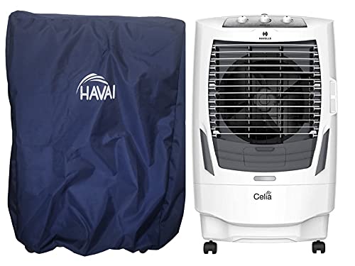 HAVAI Premium Cover for Havells Celia G 55 Litre Desert Cooler 100% Waterproof Cover Size(LXBXH) cm: 66 X 51 X 111