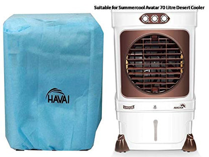 HAVAI Anti Bacterial Cover for Summercool Avatar 70 Litre Desert Cooler Water Resistant.Cover Size(LXBXH) cm: 66 X 55 X 109