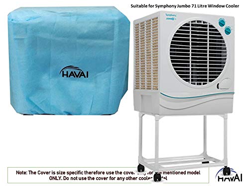 HAVAI Anti Bacterial Cover for Symphony Jumbo 70 Litre Window Cooler Water Resistant.Cover Size(LXBXH) cm:65.5 X 63.4 X 83.8