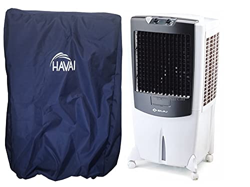 HAVAI Premium Cover for Bajaj DMH 95 Litre Desert Cooler 100% Waterproof Cover Size(LXBXH) cm: 72 X 59 X 119