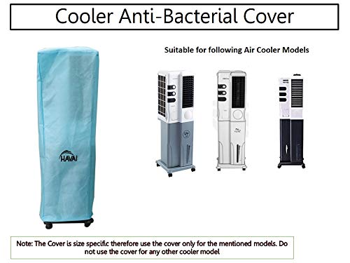 HAVAI Anti Bacterial Cover for Aisen Yuva+ 34 Litre Tower Cooler Water Resistant. Cover Size(LXBXH) cm: 38 X 37 X 118