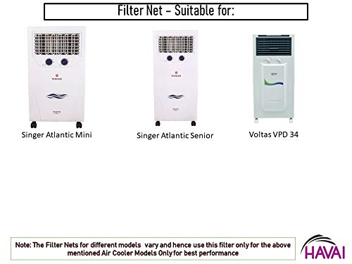 HAVAI Filter Net for Singer Atlantic Mini/Senior and Voltas VPD 34 Personal Cooler