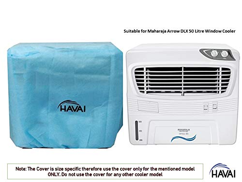 HAVAI Anti Bacterial Cover for Maharaja Whiteline Arrow DLX 50 Litre Window Cooler Water Resistant.Cover Size(LXBXH) cm: 62 X 53 X 55.6