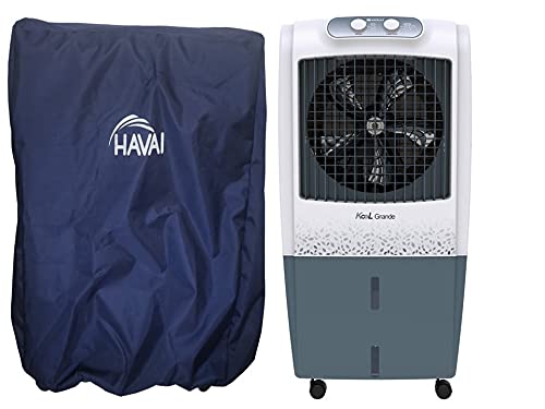 HAVAI Premium Cover for Havells Kool Grande 85 Litre Desert Cooler 100% Waterproof Cover Size(LXBXH) cm: 62 X 48.5 X 125.5