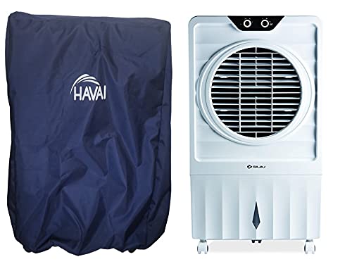 HAVAI Premium Cover for Bajaj DMH Wave 60 Litre Desert Cooler 100% Waterproof Cover Size(LXBXH) cm: 63 X 49.5 X 90.5