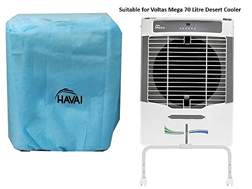 HAVAI Anti Bacterial Cover for Voltas Mega 70 Litre Desert Cooler Water Resistant.Cover Size(LXBXH) cm: 65 X 51 X 96.5