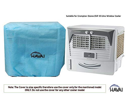 HAVAI Anti Bacterial Cover for Crompton Ozone 55 Litre Window Cooler Water Resistant.Cover Size(LXBXH) cm: 57 X 57 X 65