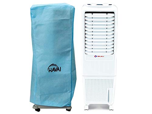 HAVAI Anti Bacterial Cover for Bajaj TMH20 20 Litre Tower Cooler Water Resistant. Cover Size(LXBXH) cm: 32 X 34 X 960